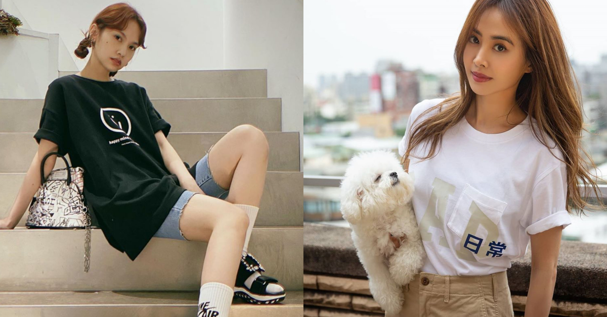 T恤就要買「大一號」才好看！女星和時尚潮人都在穿的 Oversize T恤顯瘦穿搭秘招