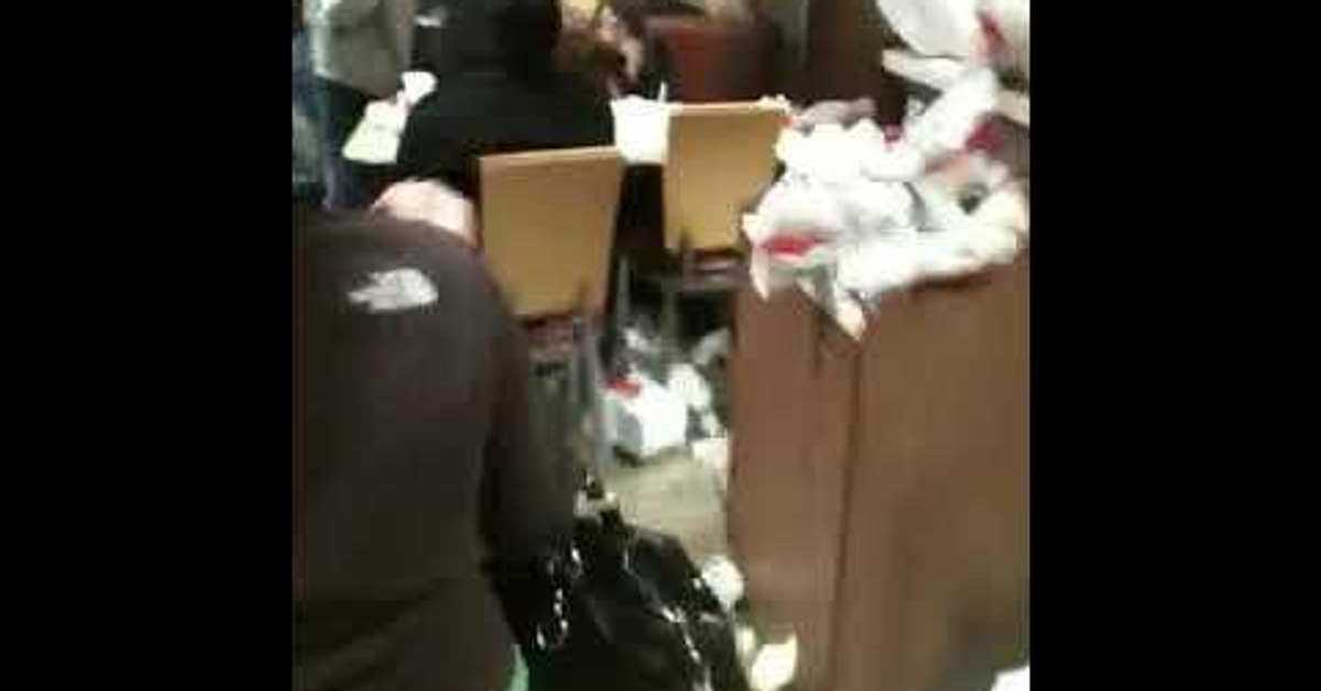 Mcdonalds trashed
