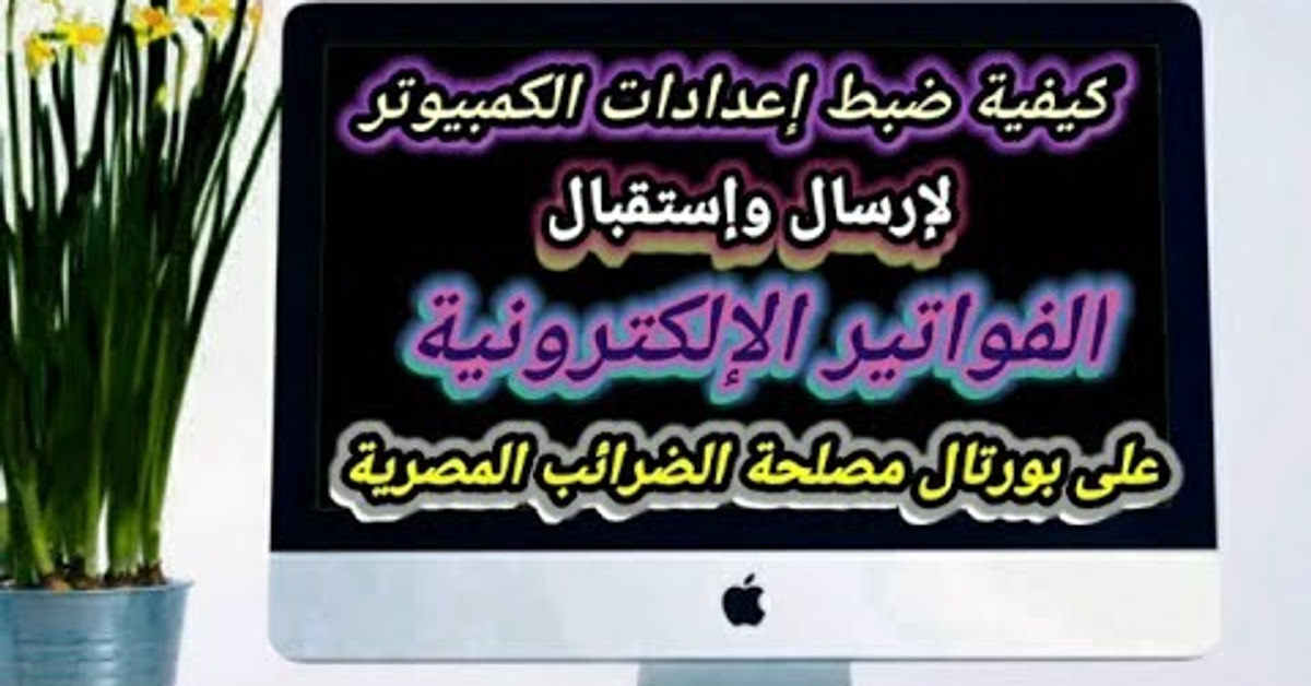 كيفية ضبط اعدادات الكمبيوتر لاستخدام بورتال الفواتير الإلكترونية لمصلحة الضرائب المصرية