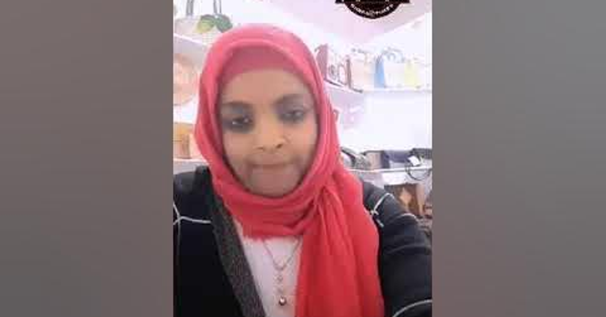 كلمة الاستاذه نهاد صالح مديرتسويق جريدة شيفاتايمز أثناء مشاركتها في معرض ديارنا