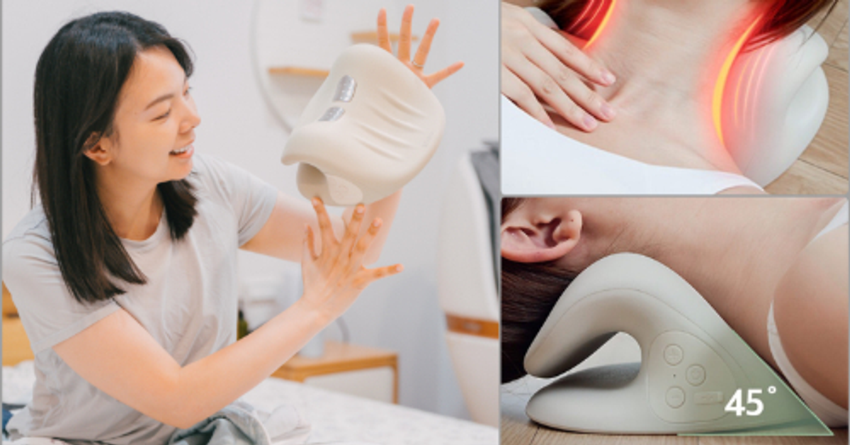 1620夫妻生活 x 3ZeBra頸椎熱敷牽引枕