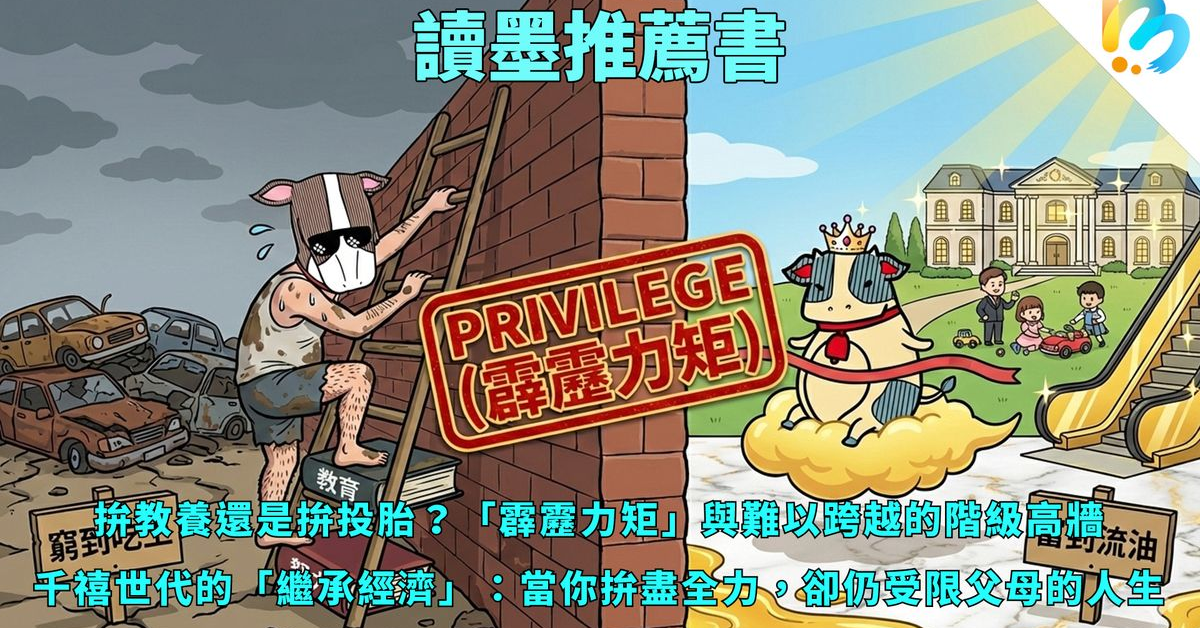 【讀墨推薦書:選這本正是時候!】我明明就沒有霹靂力矩⋯⋯吧?