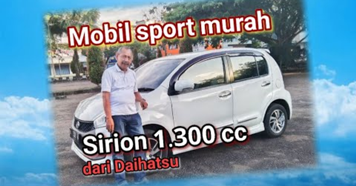 @Mobil sport murah cash and kredit. Daihatsu Sirion manual 2016