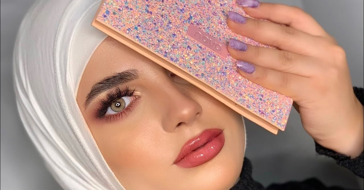 مكياج كامل بمنتجات رخيصه وعلي قد ايدك لوك عروسه
