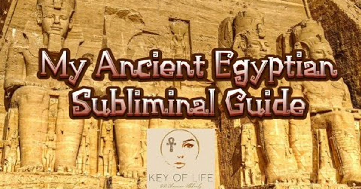 MY Ancient Egyptian Subliminal Guide Everything About How To Use Subliminals &amp;How To Make Them Work
