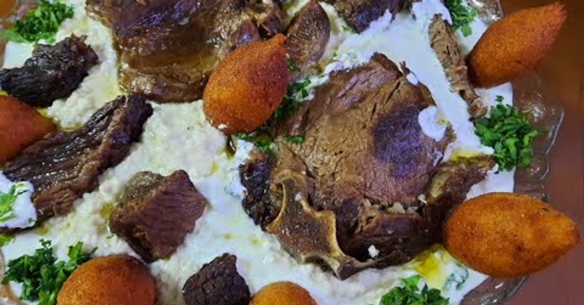 مليحي .برغل باللبن المطبوخ..طعم رائع. Melehi. Bulgur with cooked yogurt a wonderful and new taste