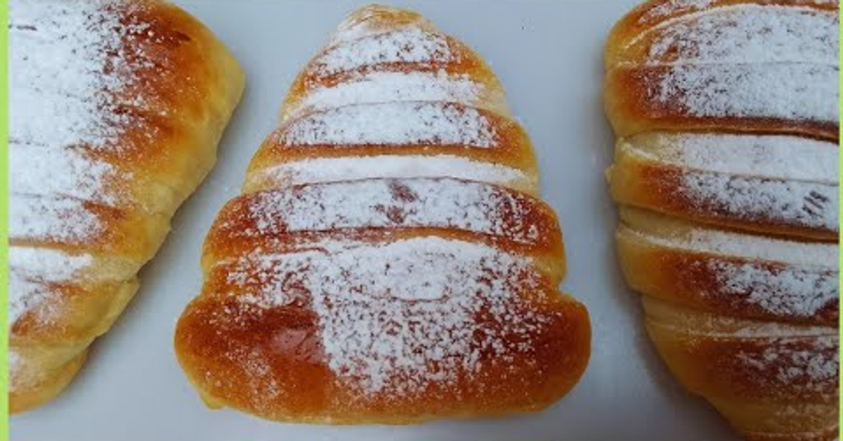 بريوش محشي بكريمة الشوكولاتة ناجح و خفيف كالقطن