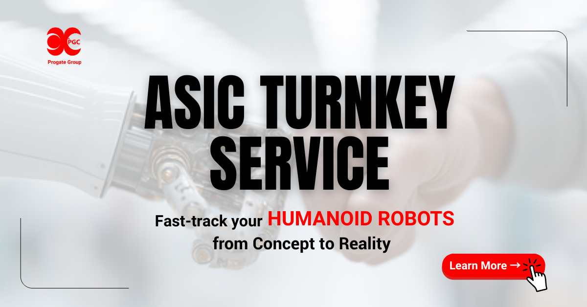 巨有科技以ASIC Turnkey服務加速人形機器人新浪潮