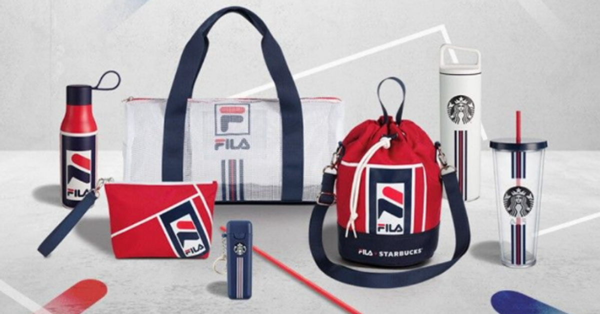 韓國新貨快報✈ 韓國星巴克 x FILA 聯名限定系列 by 小鹿小姐韓國代購 | Go1Buy1