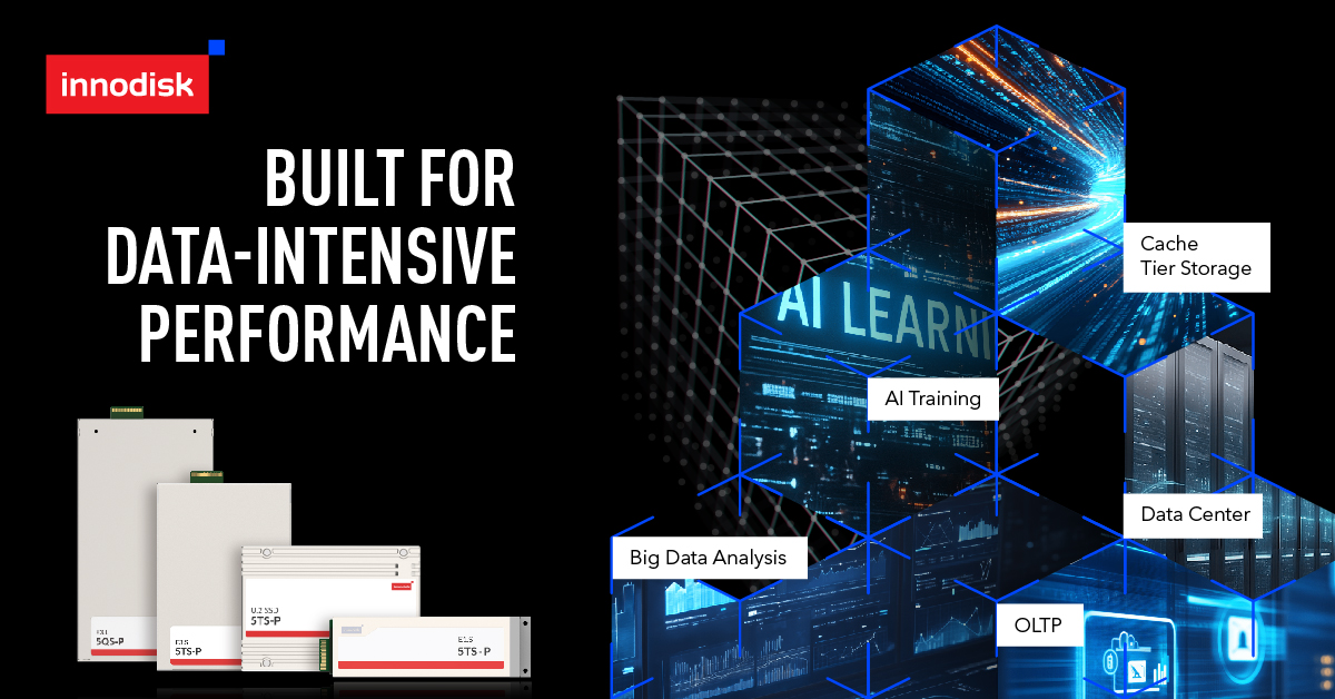 Supercharge Your Critical Applications With Innodisk PCIe GEN5!
