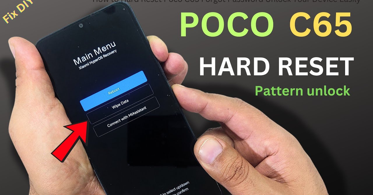 How to Hard Reset Poco C65 Forgot Password Unlock Your Device Easily